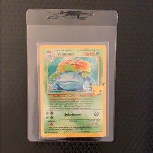 Venusaur - 15/102 - Holo Foil - Celebrations - Mint Condition - Pokemon Card